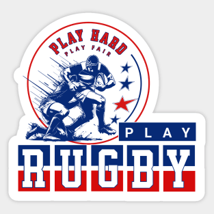 Rugby lover Sticker